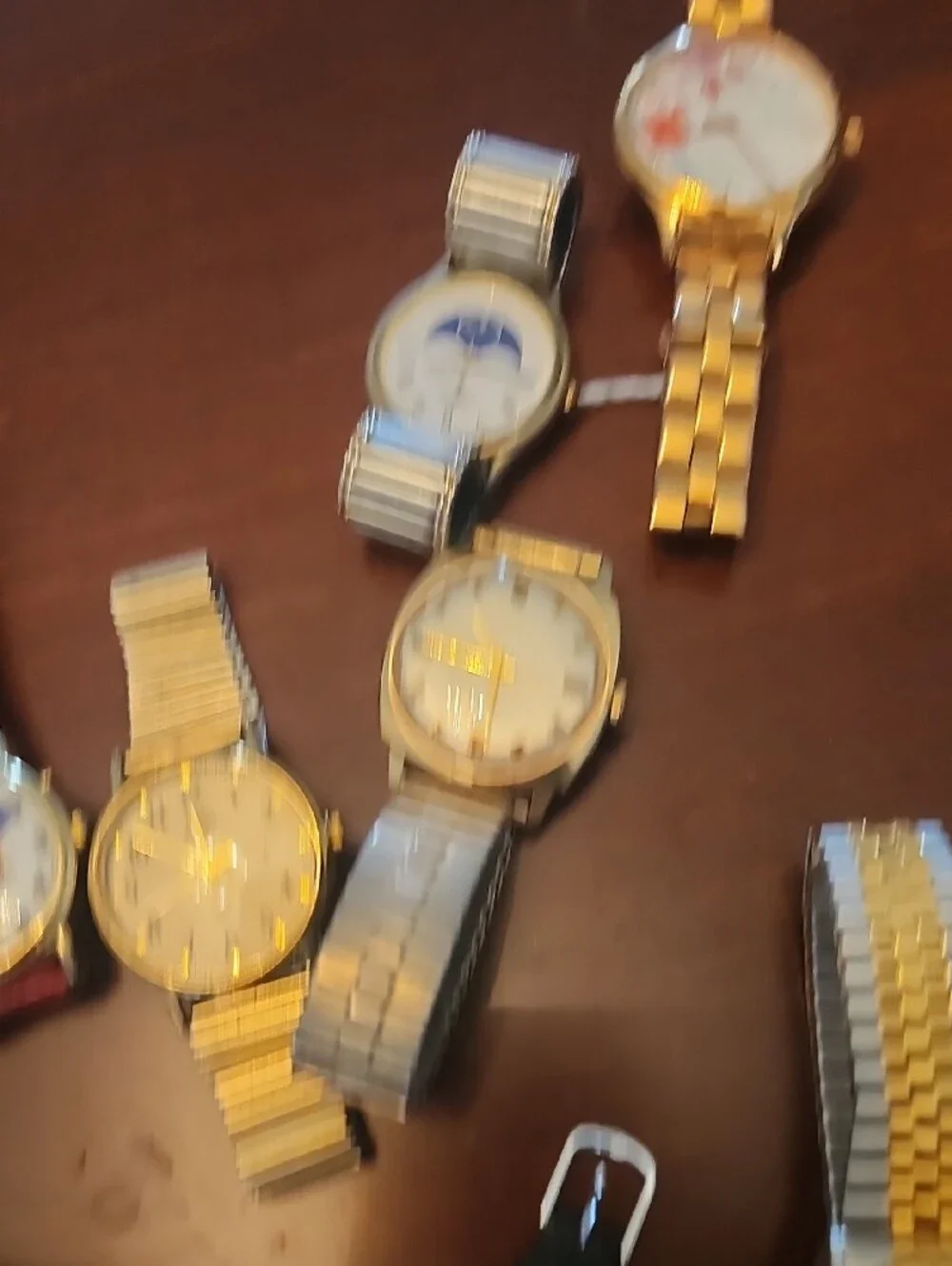 Mixed Men's and Women's Wristwatch Collection - Gold and Silver Tones